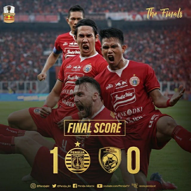 Persija_Jkt's tweet photo. We did it!!
.
#MenjagaTradisi #PialaIndonesia #PersijaJakarta #ChampionsEverywhere https://t.co/vLgWmUjfxm