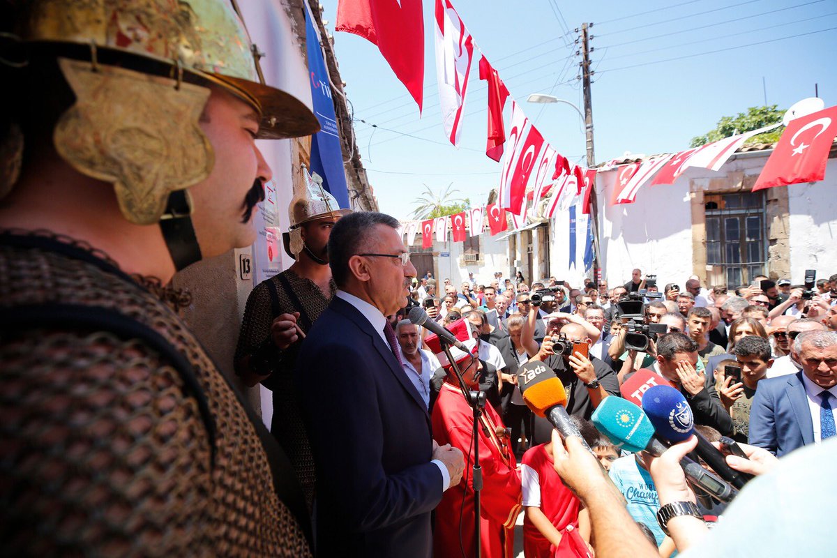 fuatoktay's tweet photo. Cumhurbaşkanımızın talimatlarıyla, Türk siyasetine önemli katkılar sağlamış merhum Alparslan Türkeş’in #KKTC’de doğduğu evi müzeye dönüştürerek, açılışını gerçekleştirdik. Bu vesileyle kendisini rahmetle yâd ediyorum. https://t.co/azhL6vkKWr