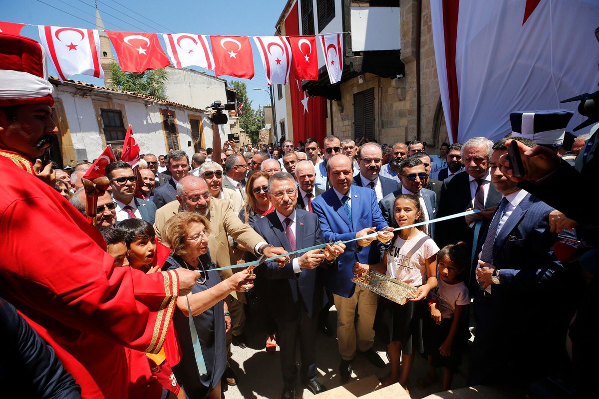 fuatoktay's tweet photo. Cumhurbaşkanımızın talimatlarıyla, Türk siyasetine önemli katkılar sağlamış merhum Alparslan Türkeş’in #KKTC’de doğduğu evi müzeye dönüştürerek, açılışını gerçekleştirdik. Bu vesileyle kendisini rahmetle yâd ediyorum. https://t.co/azhL6vkKWr