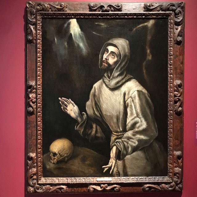 St. Francis, circa 1570
El Greco #Greek #painter #sculptor #architect #mannerism #art #collection #NewOrleansMuseumofArt #NewOrleans #Louisiana #US #StFrancis #skull #nature #mountians #oiloncanvas #SpanishRenaissance #arthistory #artlover