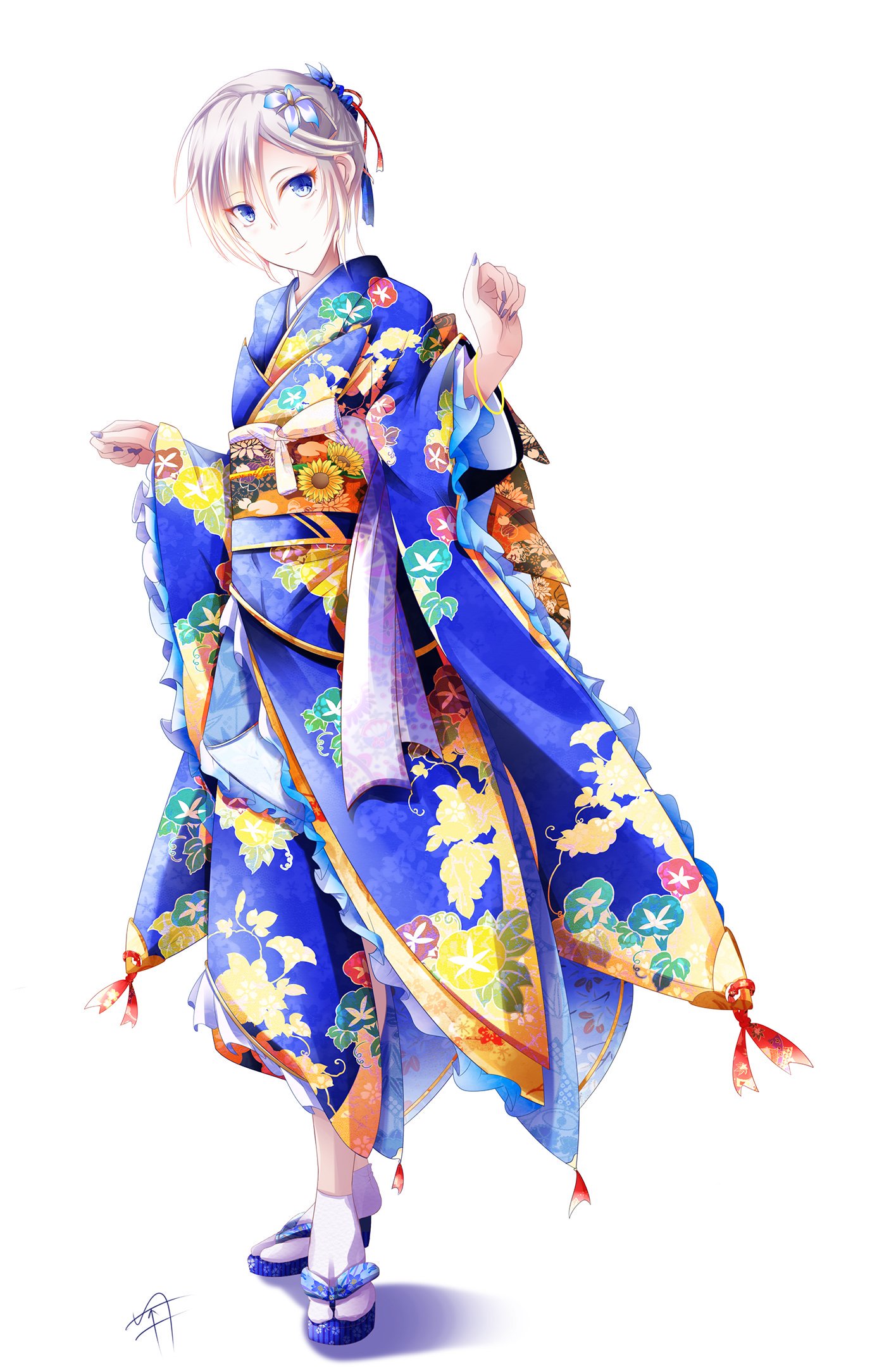 ট ইট র 不動真 新しい絵完成しました アイドルマスターシンデレラガールズよりひさびさのアーニャを着物8 ドレス2くらいの配分の着物ドレスで描いてみました おまけで全身絵も入れておきます モバマス T Co Hjhteq2cbj ট ইট র