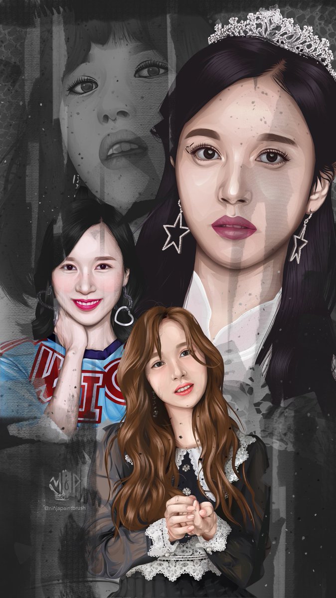 nininjuh's tweet photo. Giving my love &amp; support to Mina. 🐧🖤
#GetWellSoonMina @JYPETWICE 

#twice  #twiceph #twicemina #minatwice

https://t.co/8rn64ZeZzq
#ninjapaintbrush #ninjapaints https://t.co/CtaOiWAVYK