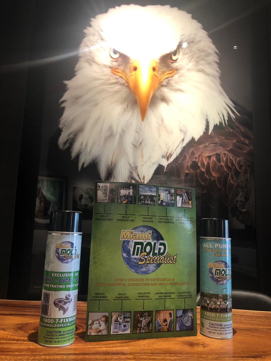 miami_mold's tweet photo. Happy Sunday from #MiamiMoldSpecialist and it’s #Exclusive #MoldKillingProducts designed to help our clients with their #MoldProblems #LeatherMoldCleaner #CoilCleaner #AllPurposeCleaner #AluminumMoldKiller #Organic #Amazon #CleanMold #CleanBlackMold #BlackMold #MoldSymptoms https://t.co/HoBGl10nGY