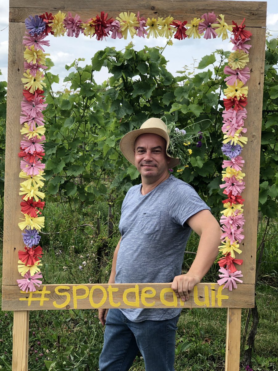 Bloemplukdag <a href="/BetuwseWijnen/">BetuwsWijndomein</a> #spotdedruif #bloemplukdag #betuwswijndomein