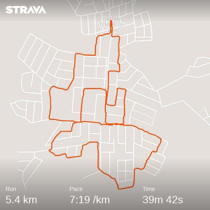 fwzanr's tweet image. Recovery with kembar, 

Jangan risau dia tak follow sampai habis, tapi dapat la paksa sampai settle 2.7km. 🤣😌

#wrun #strava