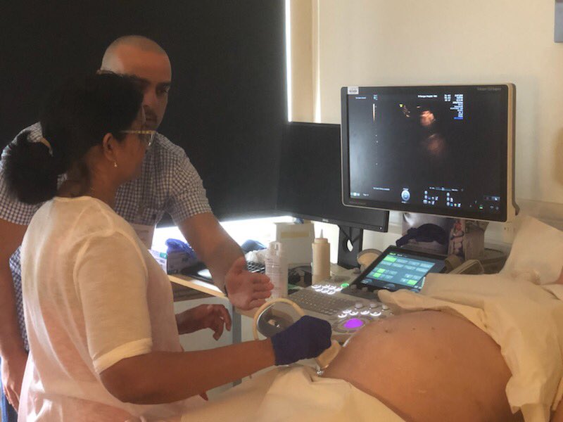 Fantastic to see the progress in ultrasound skills during the course. What a rewarding experience! #MedEd #ultrasound #fetalmedicine