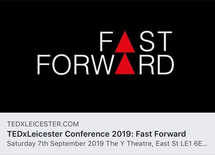 We look forward to welcoming you all to our annual conference on 7th September where we have some great surprises and experiences to enjoy at <a href="/TheYTheatre/">The Y Theatre</a> . #FastForward 
Buy your tickets 👇
bit.ly/TEDxLeicester