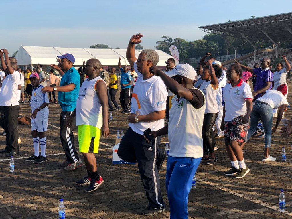 tegegny's tweet photo. National Day of Physical Activities was refreshing. In our bid to fight  #NCDs that are on the rise, I commend @MinofHealthUG for this initiative. Together we can #BeatNCDs https://t.co/85TAeSFgAv