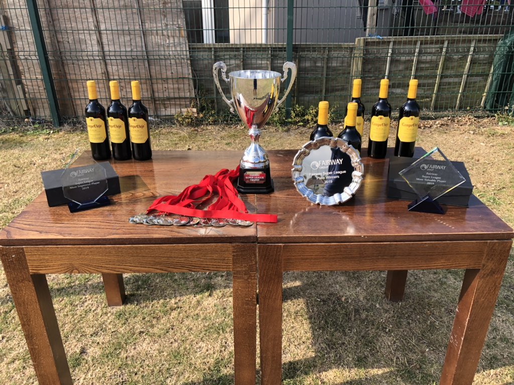It’s finals day down at FB Fields in the <a href="/FairwayJersey/">Fairway Group</a> Super League. 

Plenty of awards to be handed out at the end of the morning. Who will take home the Trophy? <a href="/ovcricket/">Old Victorians Cricket Club</a> <a href="/StOuenSpringCC/">ATF St Ouen Springfield Cricket Club</a>