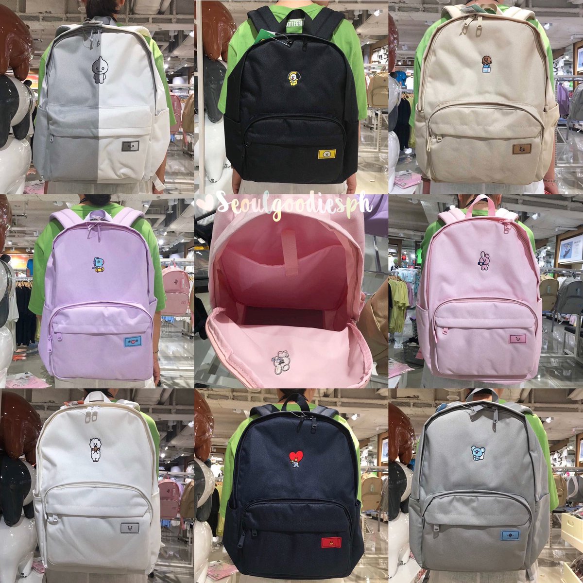 bt21 x spao backpack