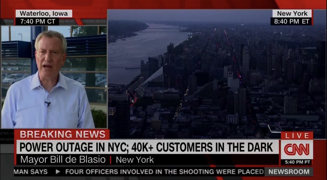 Caleb Hull Massive Power Outage In Nyc The Purge Begins Bill De Blasio Sucks To Suck I M Doing Great Out Here In Iowa T Co Zminfwsjxl Twitter