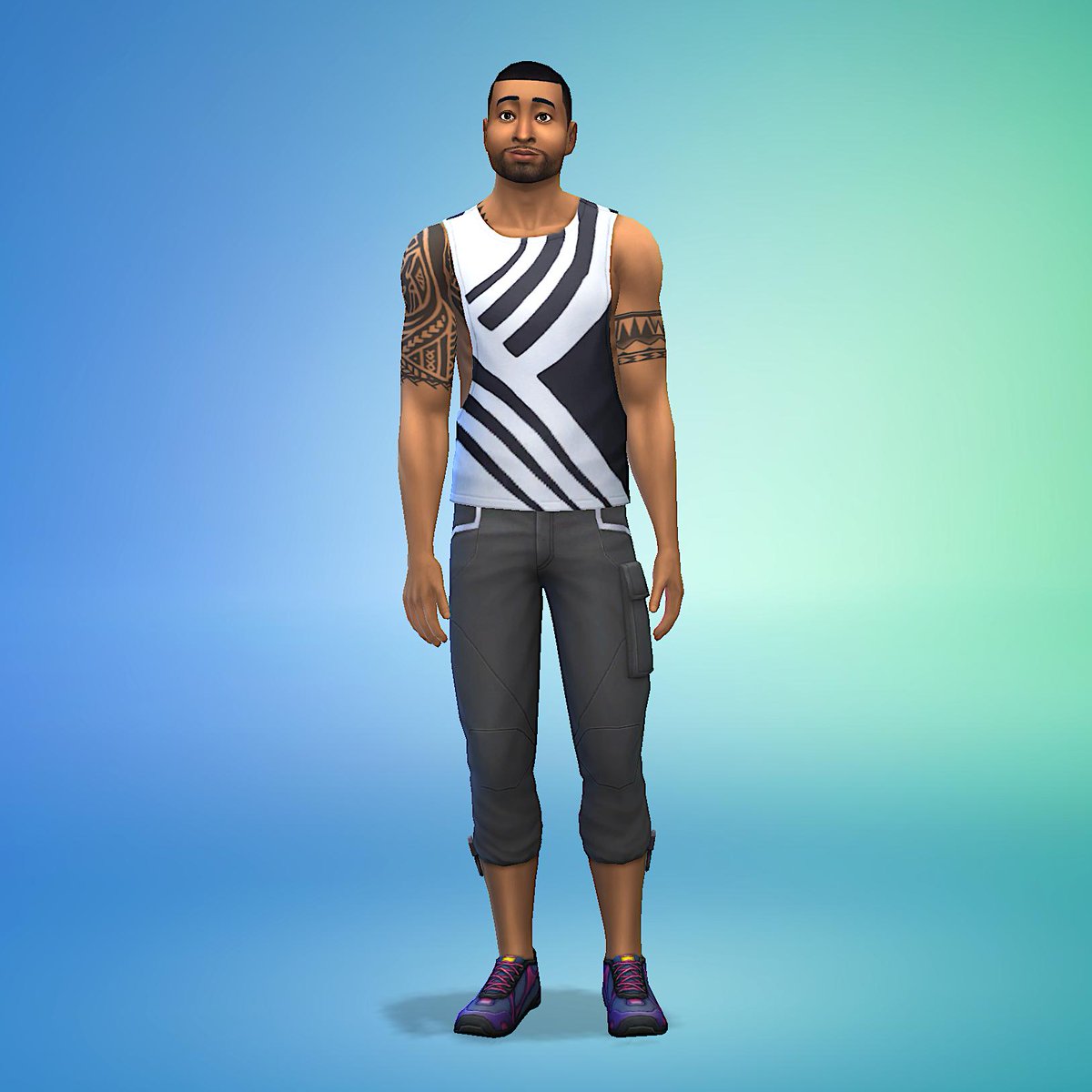 ParallelSims's tweet image. Meet Manollo Tetuanui! His first name means Shark*. He moved away from #Sulani to San Myshuno for a few years, but now he's back to settle down. He's a foodie, hot headed &amp;amp; a child of the island.

ea.com/en-gb/games/th…

#TS4IslandLiving #TheSims4
*according to my Google skills