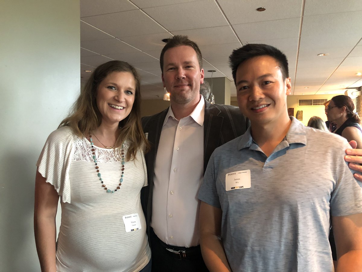purduepharmacy's tweet photo. Great evening with @purduepharmacy alumni at Pinstripes in Chicago! #BoldLeaders #AACP https://t.co/Fl7pACRPZR