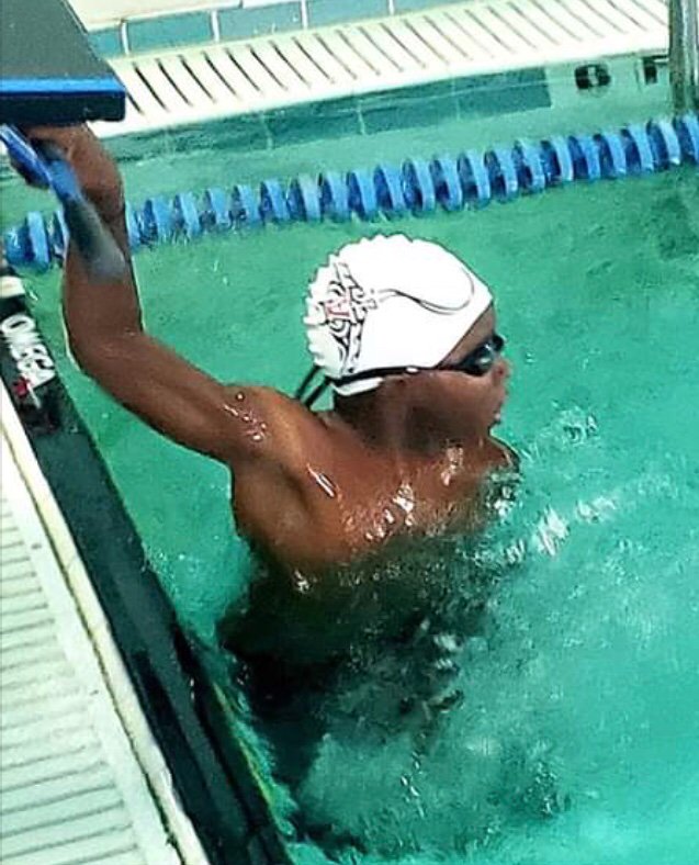 Yeedabeeleezay's tweet photo. Today was a LONG day, but weβre on our way to STATE!!! So proud of my baby β€οΈππΎββοΈ Had him reading the article on #ReeceWhitley early this morning π#MyLittleSwimmer #ASL #Reading #RemovingTheLabel https://t.co/N3cTWi4HCv