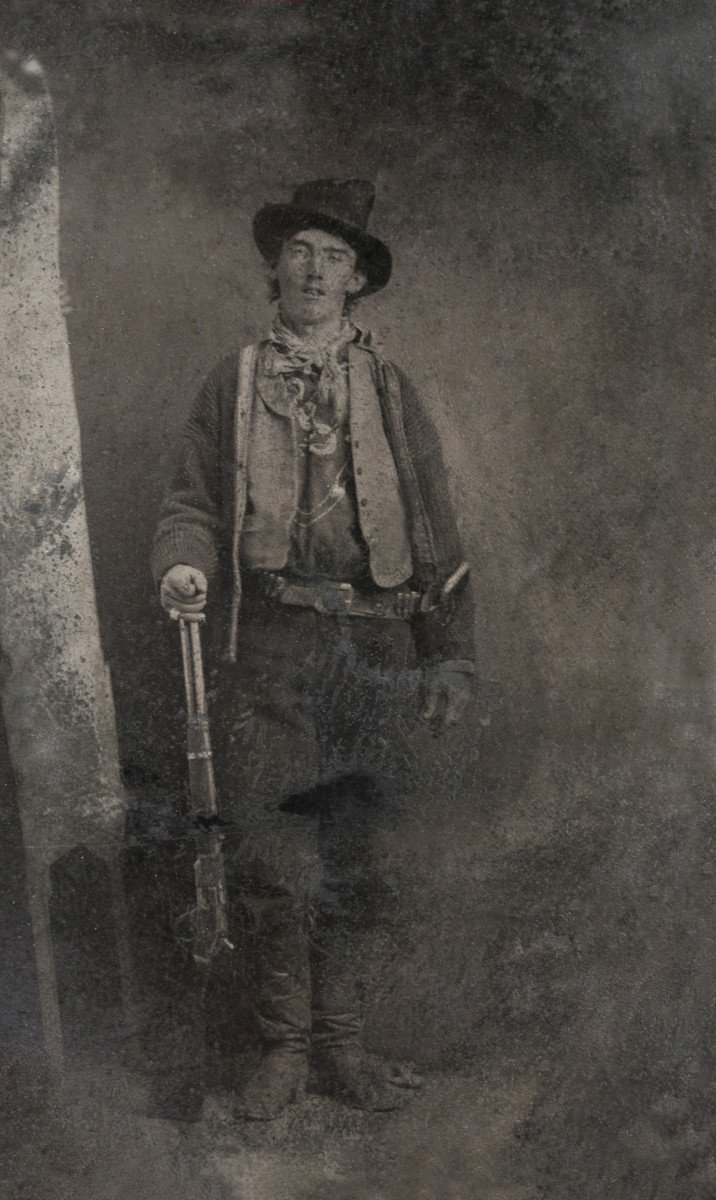 deathbyhibachi's tweet photo. American #OldWest #outlaw #BillytheKid was shot and killed by #lawenforcement #onthisday way back in 1881.
#otd #cowboy #gunfight #ranchhand #cattlerustler #thief #criminal #murderer #gambler #HenryMcCarty #WilliamHBonney https://t.co/G0lk09wo5H