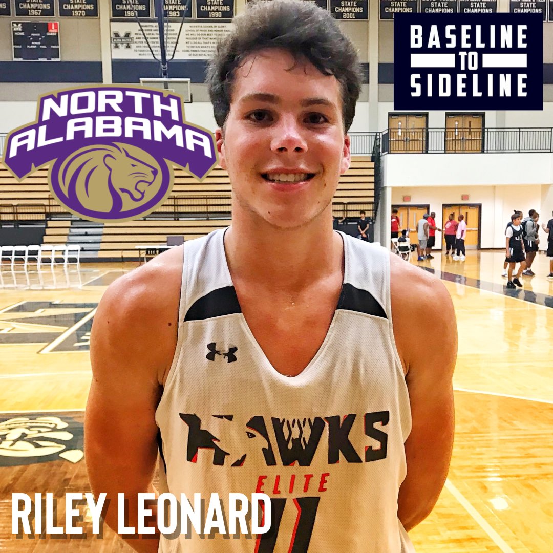 BTS_Report's tweet photo. Congratulations to Riley Leonard (@rileyleonard12). The 6’4 Class of 2021 guard earned an offer from @UNA_Basketball after a solid 19pt performance for the @HawksEliteAAU This 2-sport athlete is one to watch. #Elite32 #LivePeriod #btsreport https://t.co/1Ik6v4WcGJ