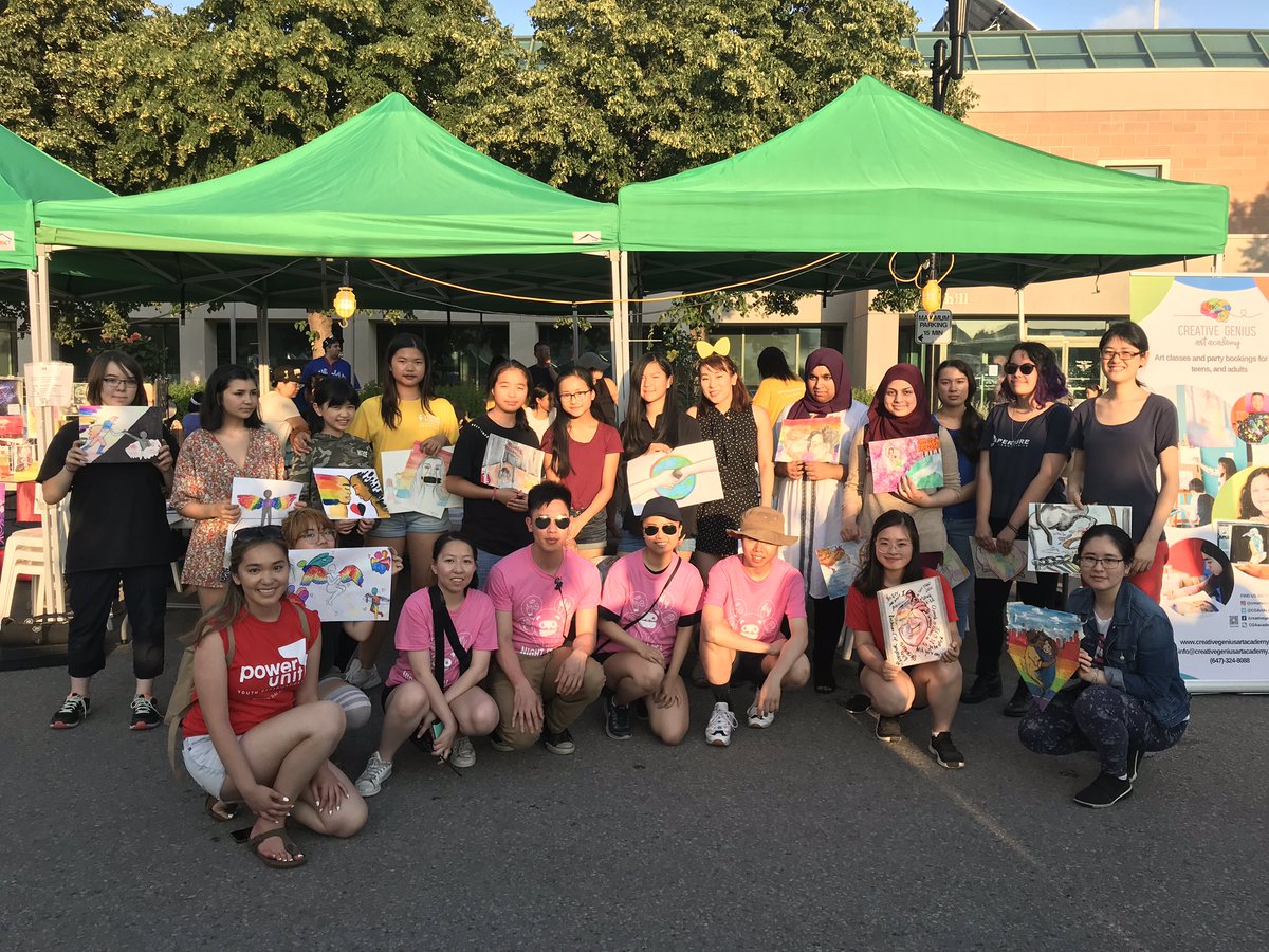 powerunityo's tweet photo. Art Takeover empowers artists and designers to utilize their creativity to inspire the public through the construction of interdisciplinary sensory experiences. Check out their section at @nightitup for interactive activities and an art capsule! #powerunityo https://t.co/RONkxXEADE