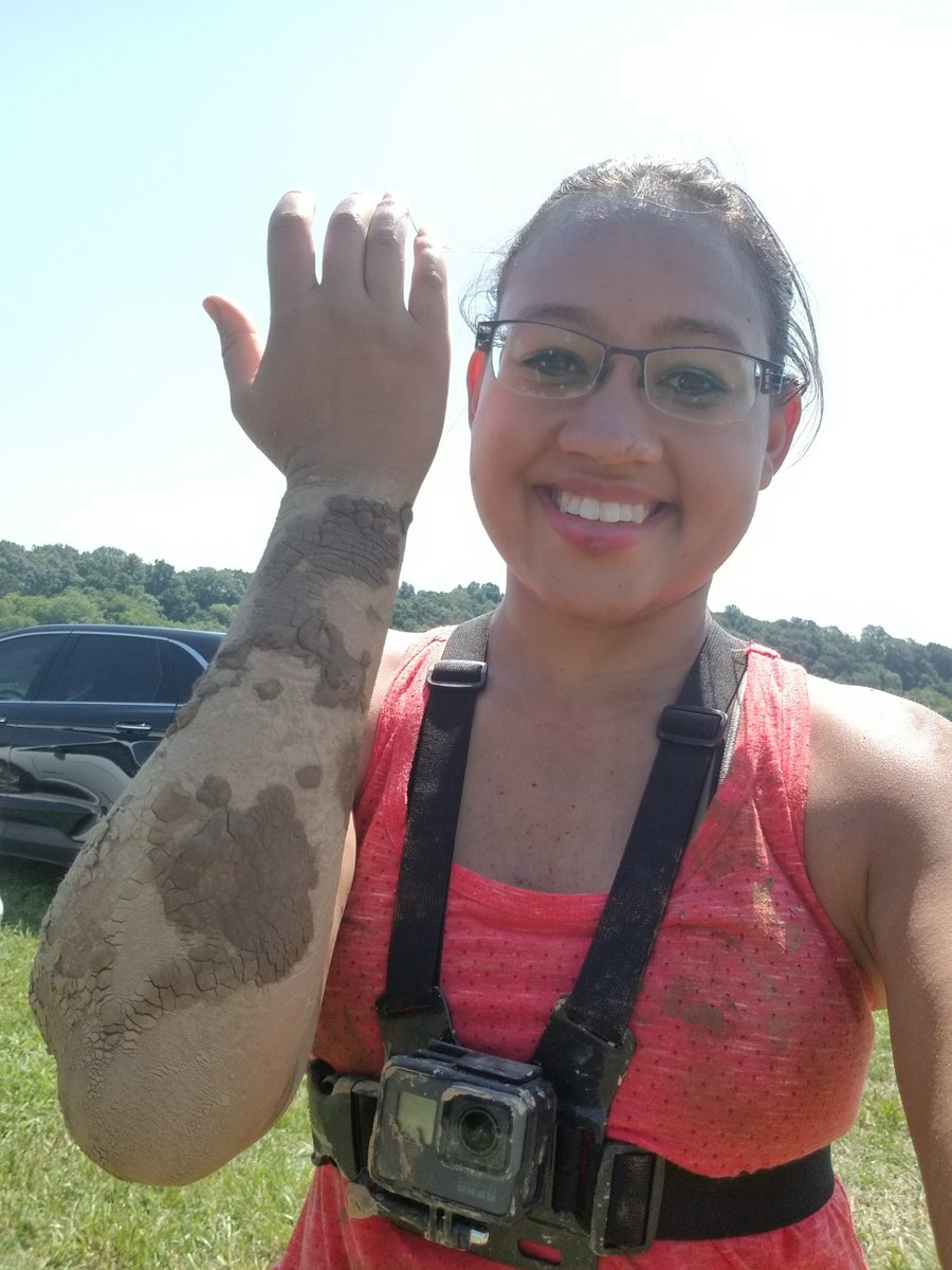 KristyStewardWx's tweet photo. What a fun day! First the BG Gauntlet mud run, then a wizardly @BGHotRods game. https://t.co/bDAdJTEkuM