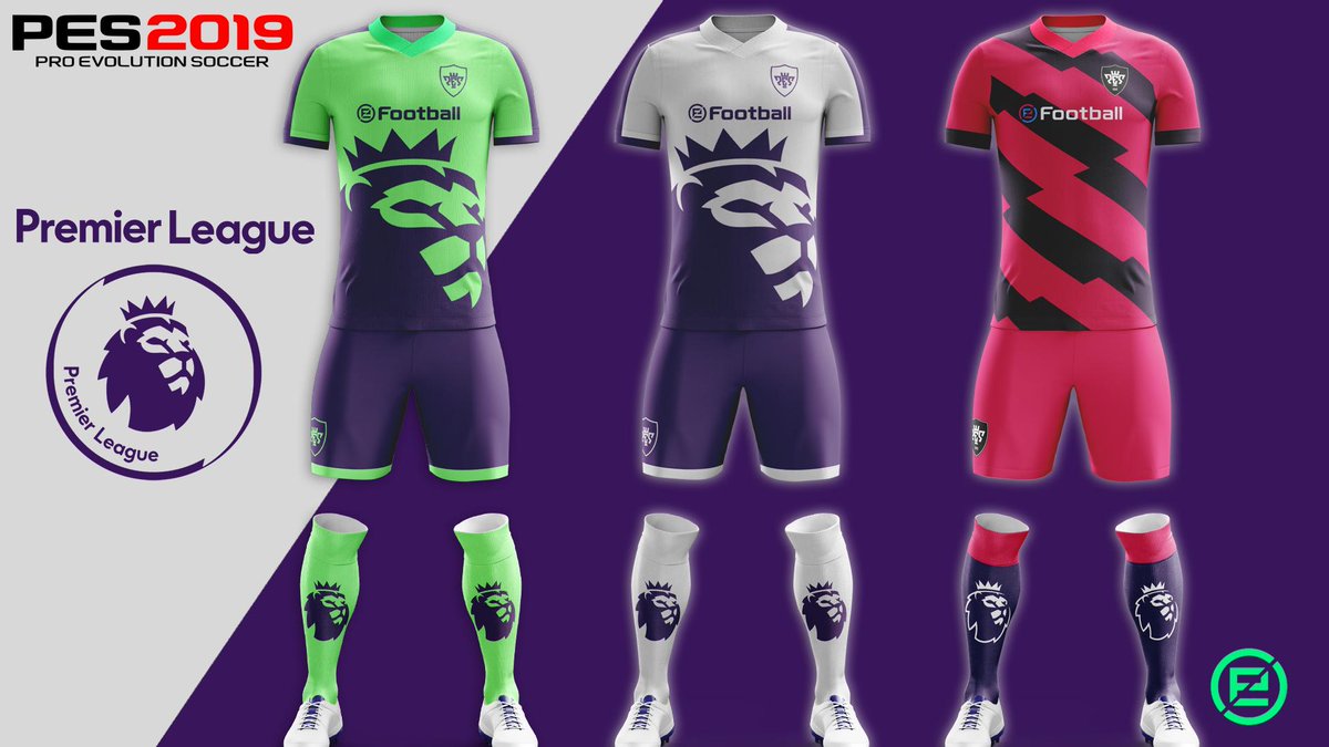 pes 2019 premier league kits