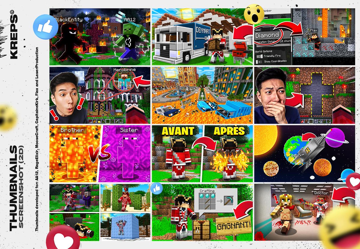 krepsdesigns's tweet photo. Thumbnails - Screenshot (2D)

Help me with your ❤️+🔂
Available for new jobs.
Follow me to see more jobs! 😆
#KrepsWorks https://t.co/ghNf06tqJW