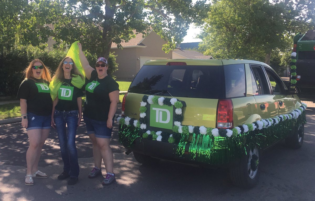 Great day at the Three Hills parade! 😊