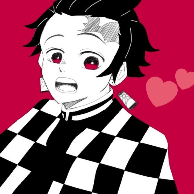 青葉もみじさんがTwitterに投稿した竈門炭治郎(鬼滅の刃)のイラスト。