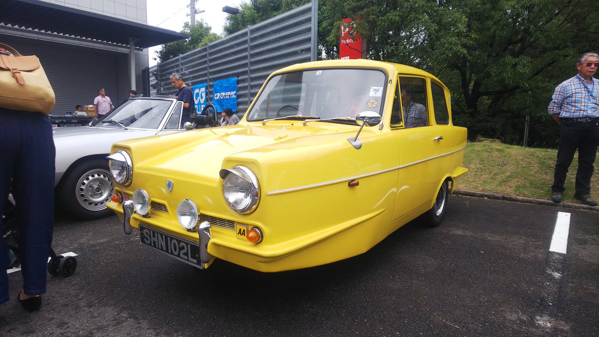 岡部澄夫 リライアント リーガル イギリス製3輪車 モーガンと違い前が1輪 小排気量で3輪だと税金が安くなるらしい タイヤを避けて室内に食い込むようにフロントミッドシップされたエンジン Tammeet19 岡部澄夫 リライアント リーガル イギリス製3輪車 モーガンと違い前が1輪 小排気量で3輪だと税金が安くなるらしい タイヤを避けて室内に食い込むようにフロントミッドシップされたエンジン Tammeet19
