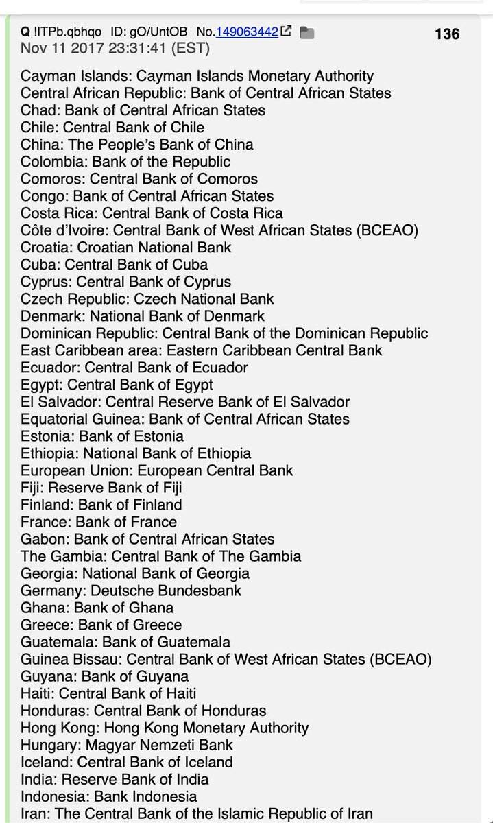 17. Comparing Ronald Bernard's account with what  #QAnon's been revealing elucidates  #Q's "keystone" (Nov 2017)? #133:"House of Saud (6+++) - $4 Trillion+Rothschild (6++) - $2 Trillion+Soros (6+) - $1 Trillion+" #140:"SA.Strings cut (+++)" https://twitter.com/DocRock1007/status/1150257306619301888