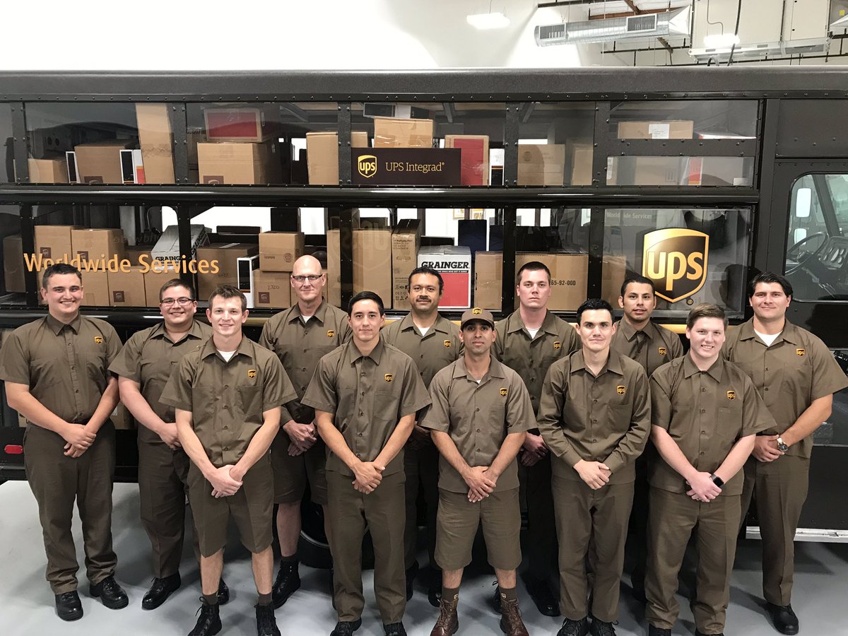 UPSIntegradMenl's tweet photo. This weeks DSP UPS Integrad-uates! Congratulations! https://t.co/gaPBCjCOir