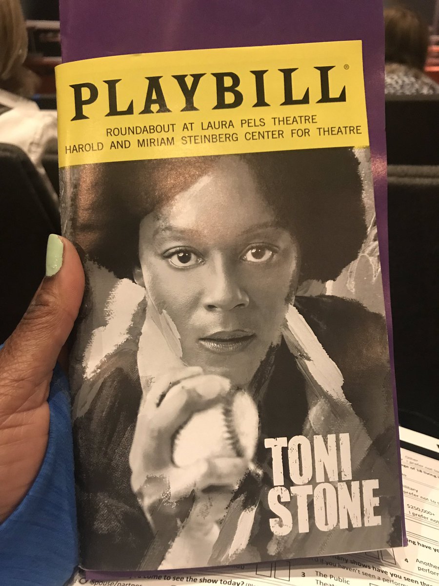 TeresaCWash's tweet photo. Had a chance to see #ToniStone tonight. #LydiaDiamond is a masterful storyteller - the show was exceptional. Well worth the $37 I paid for the ticket. Itβs so nice to see black women pioneers being celebrated and taking their rightful place in history. https://t.co/HJz1RpqEmf