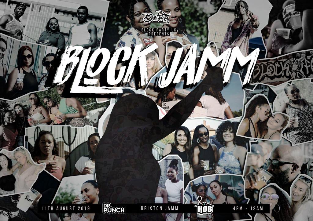 HobLdn's tweet photo. We’re 4 weeks away from our biggest event of the year. Block Jamm. Make sure you get your tickets. @theblockpartyuk https://t.co/D8ZhXM7Sze