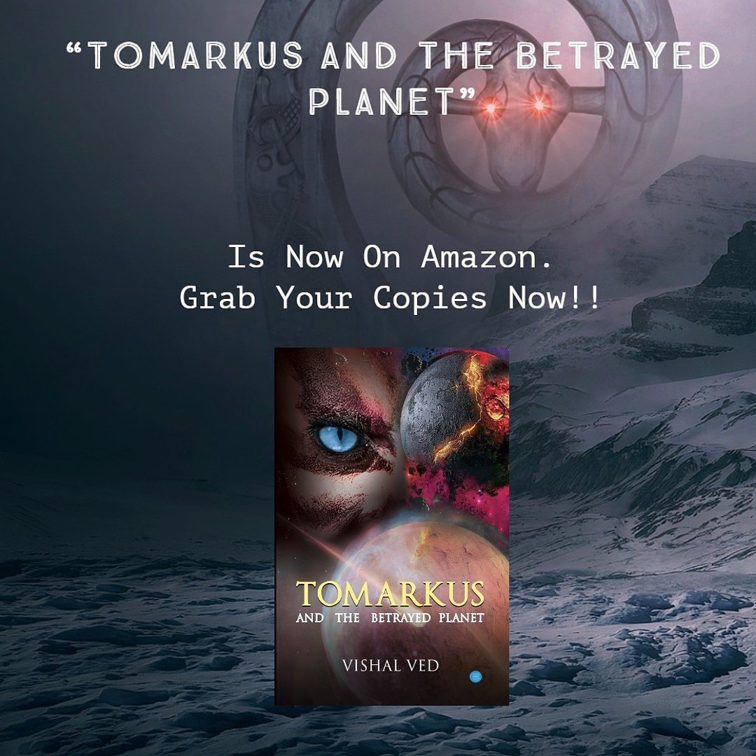 author_vishal_'s tweet photo. If you're a sci-fi lover you should go and check out - https://t.co/zCQjaS0xkG
#scifi #indianauthor #thriller #books #novel #Tomarkus #vishalved #tomarkusandthebetrayedplanet https://t.co/99FUEGJUi1
