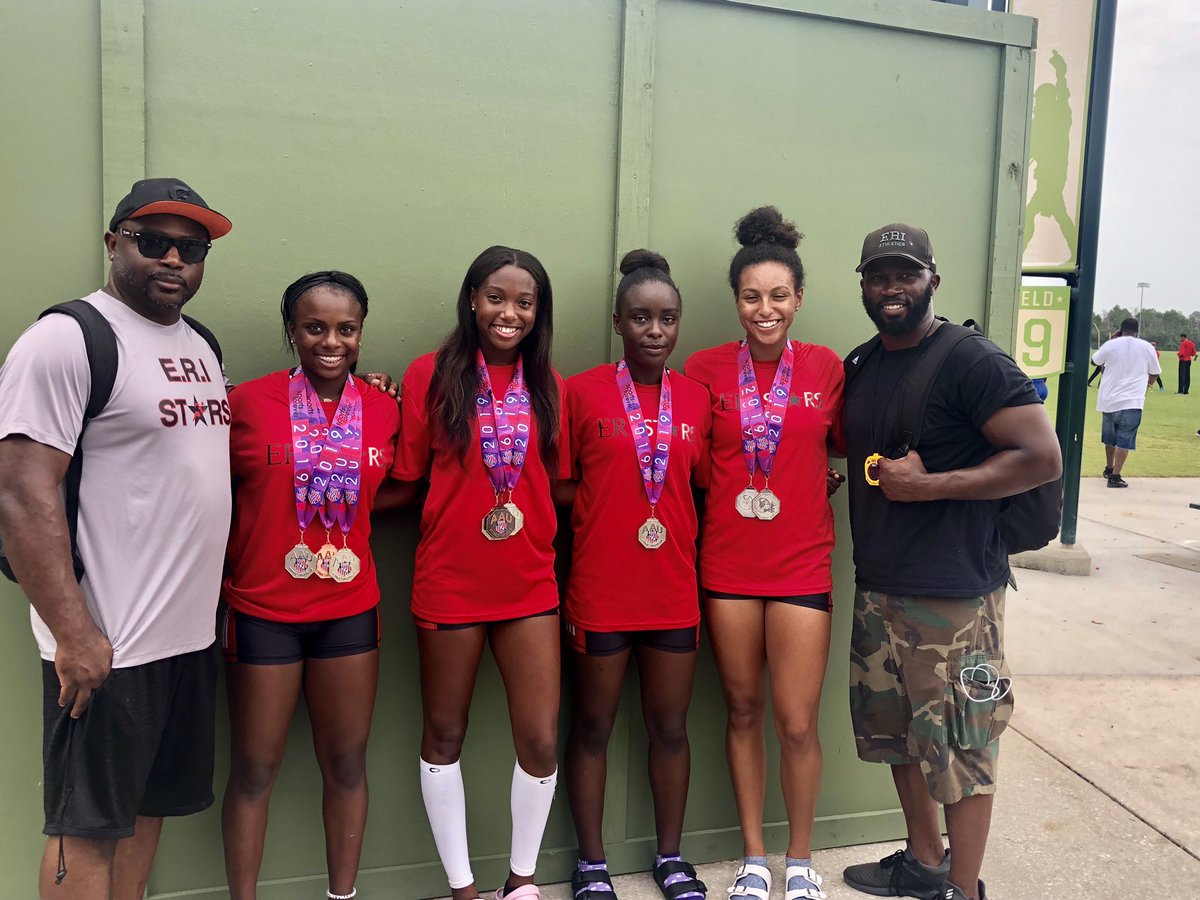 MikeyaWashingt1's tweet photo. Enjoyed Orlando Florida Club Champions Meet. It was a success came home with a few medals , 3 time All American, and Qualified for Jr Olympics๐
๐ฅ๐ฅ๐๐ฝ #ERISTARS #AAUTrackandField #National #AAUNationals https://t.co/pxqq2pOaEL