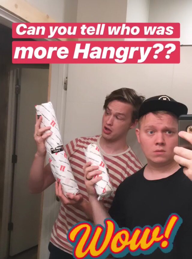 IshHangry's tweet photo. The Hangry Homies are always hangry for sammies! 🥪
Thankfully @jimmyjohns was able to “deliver” if you know what we mean😉😋
#hangry #sandwhichlove #jimmyjohns #timetoeat https://t.co/4b5311UpXY