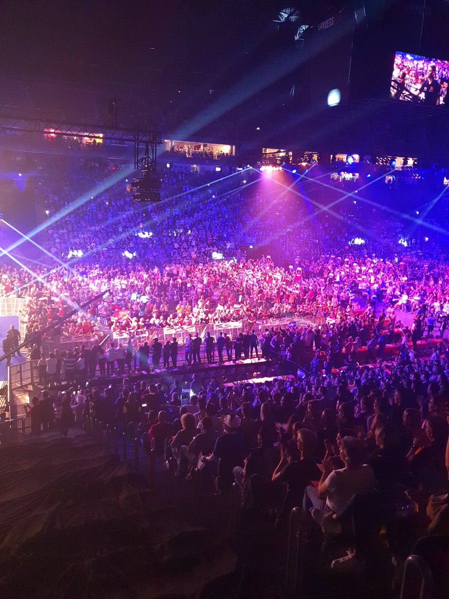 eventproservice's tweet image. Busy weekend in Cologne for the German Darts Masters. Long testing shifts but the team was superb as usual. Great job by all.