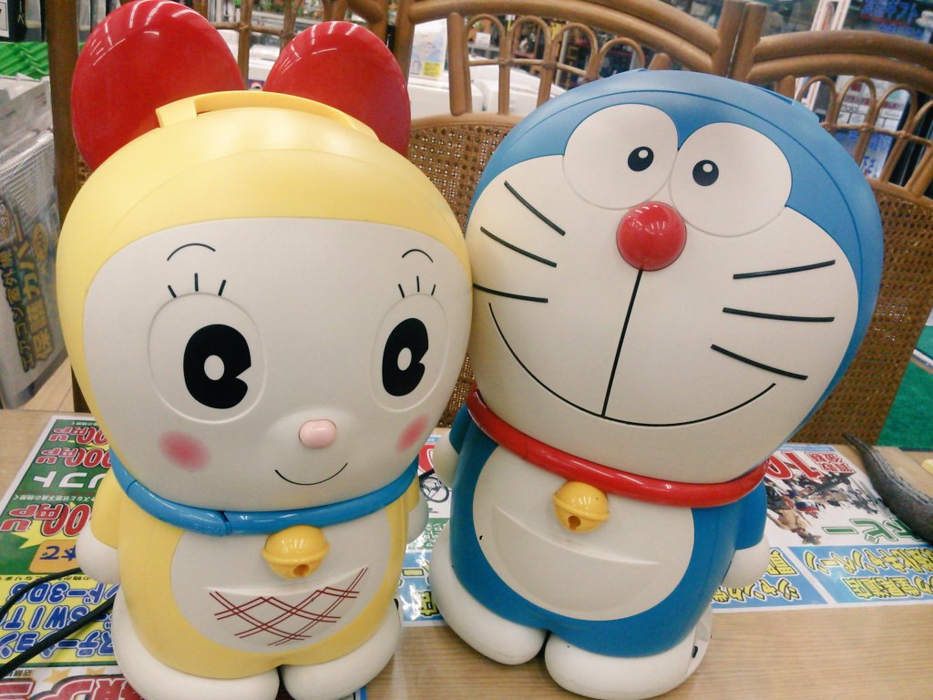 ドラえもんとドラミちゃんの冷温庫入荷しました！冷温庫としてだけで