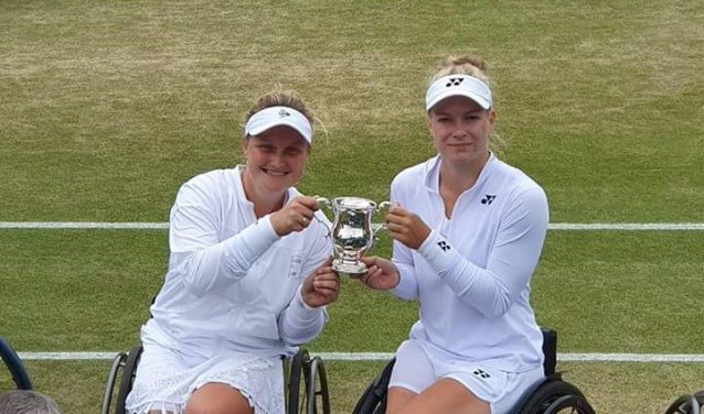 Aniek van Koot wint twee keer op Wimbledon  -  dinxpersnieuws.nl/lees/269682/ti…