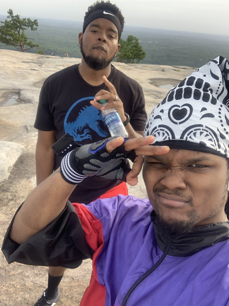 IAMJReu's tweet photo. If it wasn’t for my bro @KingShogun1 reminding me at 5:50 about Stone Mountain I’d still be sleep in my bed, thank you bro I needed this! 💯 https://t.co/erT1d4WIkb