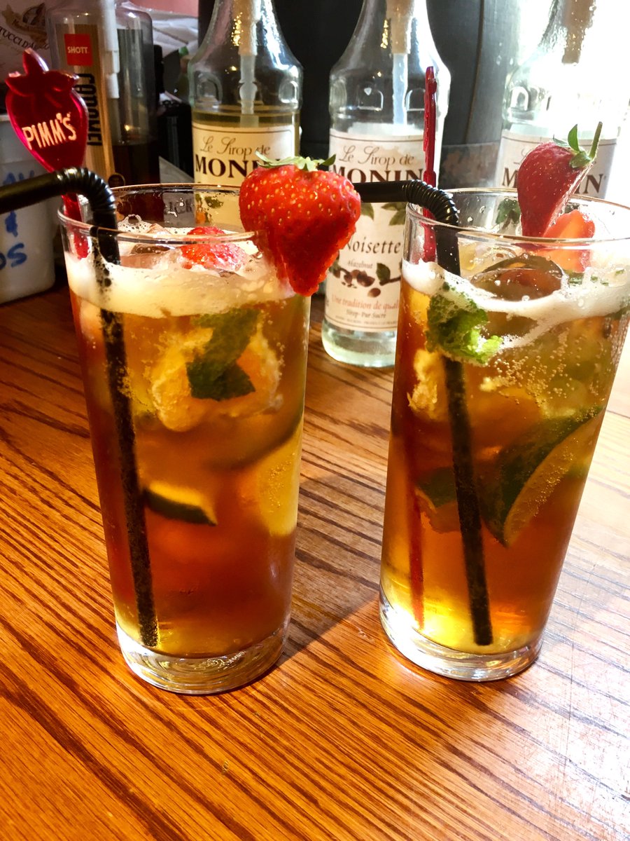 The sun is shining, we think it is Pimms O’Clock! #pimmsoclock #sunshine #TheGlobe #Topsham #StAustellBrewery #StAustellFamilyGroup #pimms