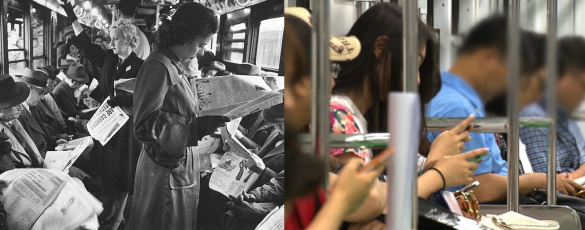 Next time somebody preaches through rose tinted glasses about how technology has ruined society... just remember this photo. #techforgood