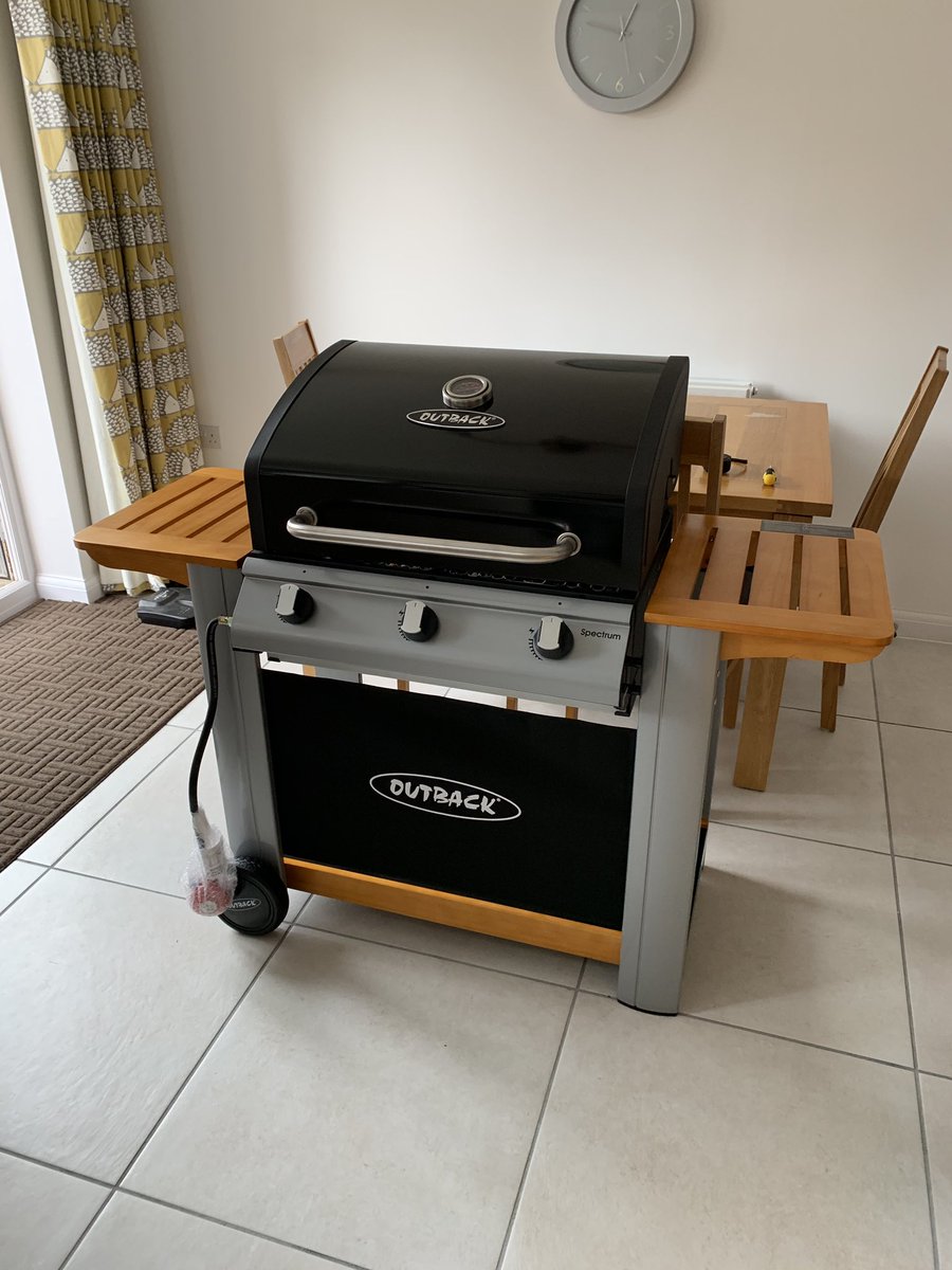 RajivSPatel's tweet photo. Sunday project done!! Loving our new @outbackbbqs!! So easy to put together, can’t wait to fire it up!! #summer #bbq #outbackbbq 👌🏾👍🏾😍 https://t.co/6U3AZ6xrih