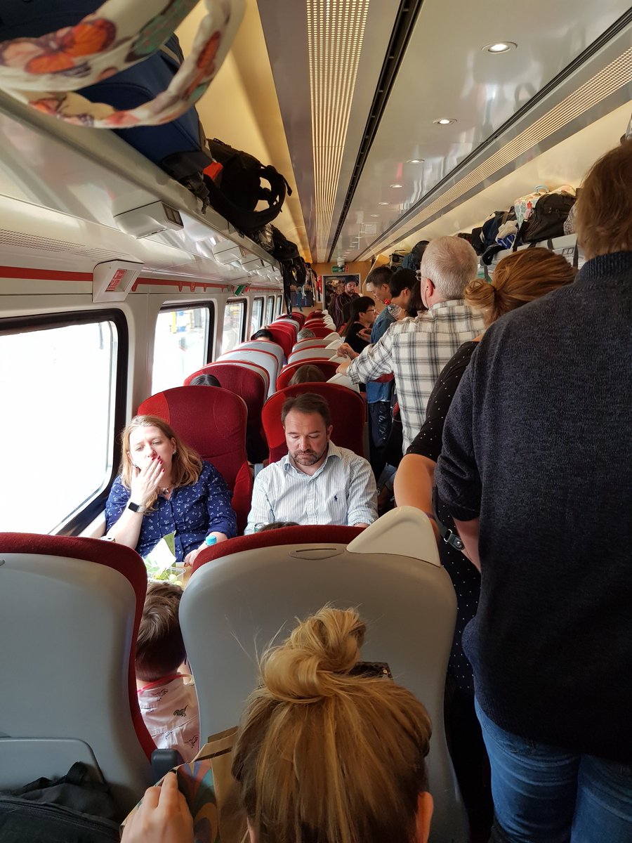 ajshields17's tweet photo. Thanks for cancelling all the reservations @LNER @RailOmbudsman - ridiculous. Now we all get to stand for 5 hours to #Edinburgh https://t.co/gZsiPkLmRH
