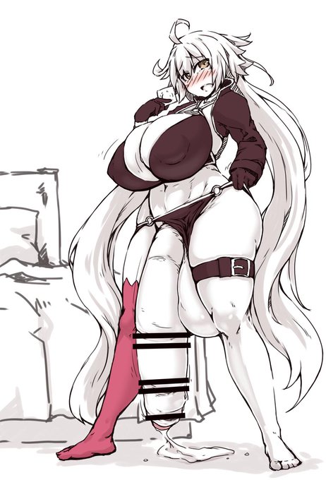 [R-18 ふたなり] 邪ンヌちゃん。 
これからのことをマスターに確認中。

https://t.co/8HyUpDN6cx 