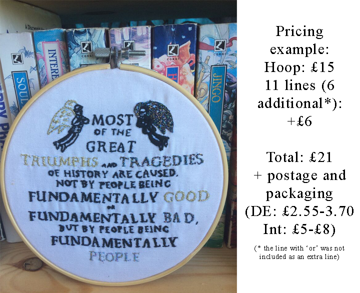 dolthalion's tweet photo. I'm opening up emergency commissions due to fraud on my bank account.  More information can be found on https://t.co/0XAcjJLyKv, and I can be contacted here or there (anonymous comments are activated for those without an account) #commissionsopen #commissions #embroidery https://t.co/BeW57rBaSR