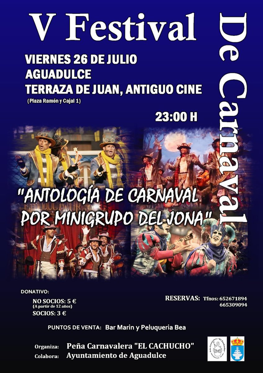 CACHUCHO_PC's tweet photo. https://t.co/lDxl1LVl6M en AGUADULCE (SEVILLA) @ComparsaDelJona @JonathanPG1985 https://t.co/Otk2XDPQNM