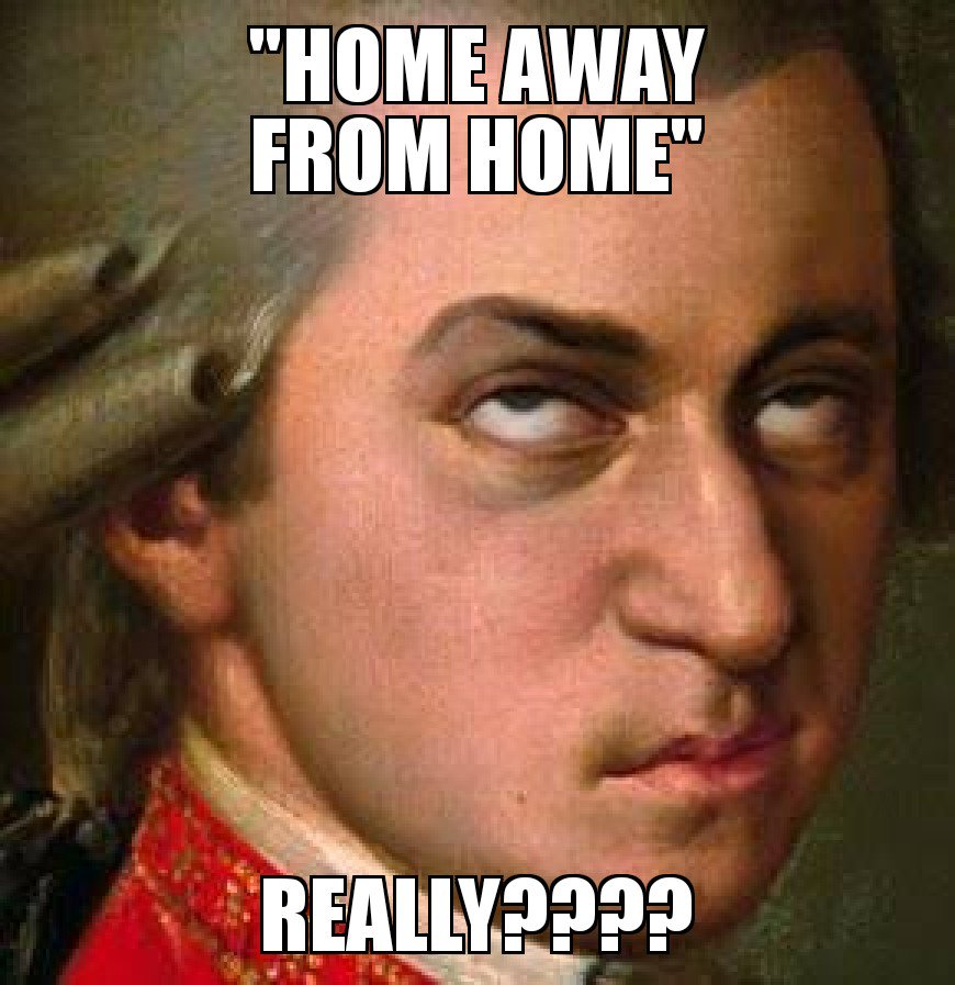 Can't guest establishments be more original than using mundane overused phrases? We are definitely not "home away from home". We are better. #SundayThoughts #SundayMotivation