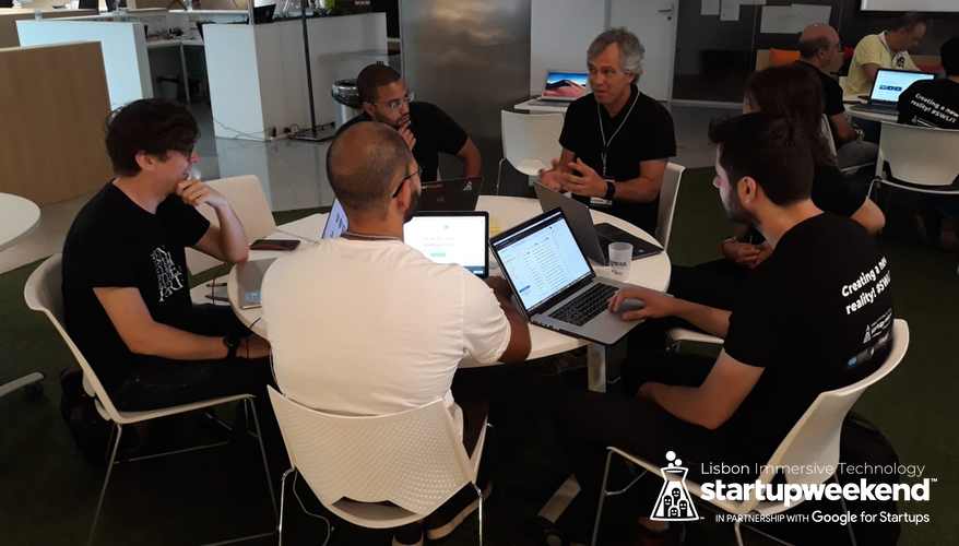 swilisbon's tweet photo. Mentorship morning...
#SWLIT #immersive #tech #GiveFirst #GiveBack #StartupWeekend #TechStars #Lisbon #LX https://t.co/Wfy4KWfqkW