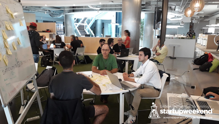 swilisbon's tweet photo. Mentorship morning...
#SWLIT #immersive #tech #GiveFirst #GiveBack #StartupWeekend #TechStars #Lisbon #LX https://t.co/Wfy4KWfqkW