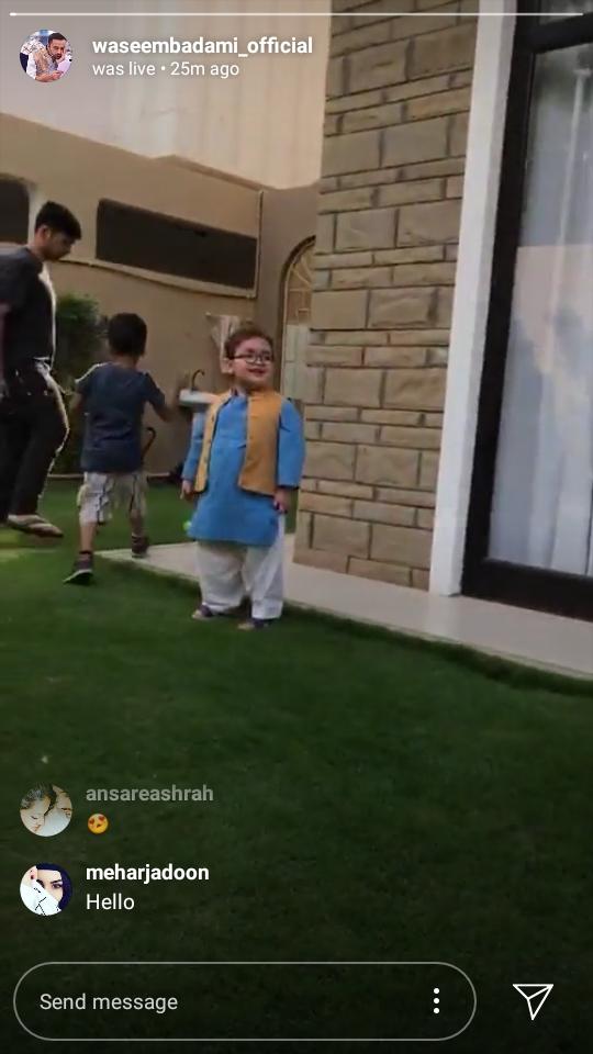 ifrajaved14's tweet photo. Beautiful moments are going on 💓
Halla Gulla 💓
@WaseemBadami
#AdilAbbas
#DaactSahab https://t.co/fETDQRAJGn