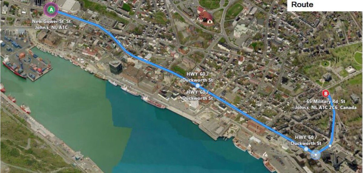 NLSchoolsCA's tweet image. Drizzly w/ a certainty of #rainbows today for the @StJohnsPrideNL Parade in @CityofStJohns getting underway at 1pm! 
Parade route below!
District &amp;amp; @NLTeachersAssoc who are marching, assembly starts @ 11 in front of Club One (Zone A)!
See you there!
#nlschools #prideandprogress